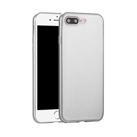 Hoco - Light series színes TPU szilikon iPhone 7 Plus/iPhone 8 Plus védőtok - ezüst