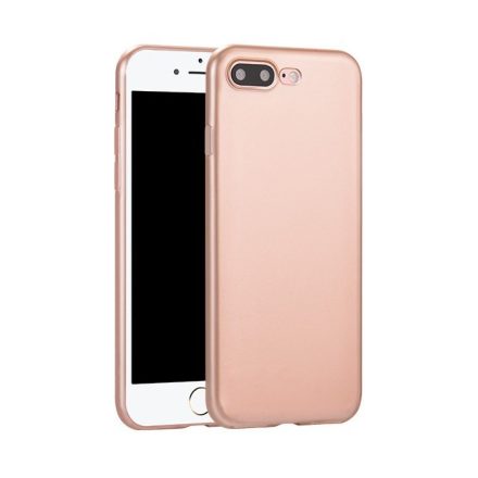 Hoco - Light series színes TPU szilikon iPhone 7 Plus/iPhone 8 Plus védőtok - rozéarany