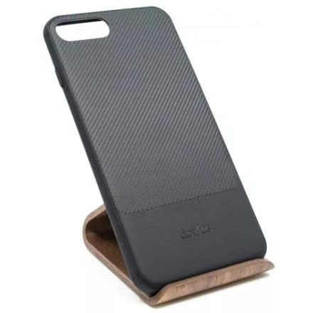Dotfes G02 iPhone 7/8 Plus fekete carbon tok (beépített fém lappal)