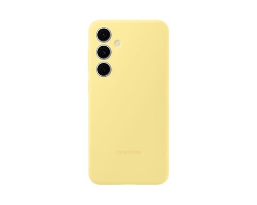 Samsung Galaxy S24 FE EF-PS721CYEGWW gyári szilikon tok - Yellow