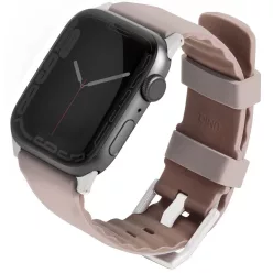   Uniq Linus Airsoft Apple Watch 38/40/41mm szilikon szíj csattal - Pink