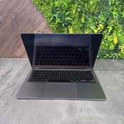   Apple MacBook Air 13" Retina 2020 (1.1GHz intel core i3 / 256GB SSD / 8GB RAM / Magyar / macOS Sequoia / Space Gray - Újszerű - Dobozzal, 1 év garanciával!