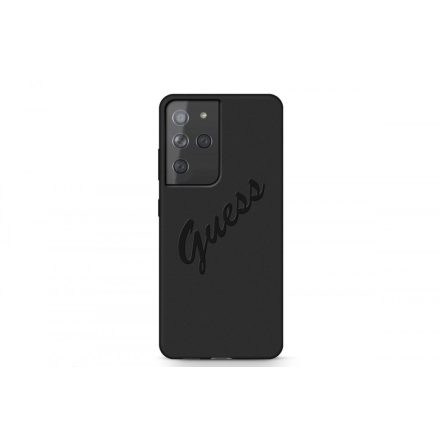 Guess tok fekete (GUHCS21LLSVSBK) Samsung S21 Ultra készülékhez