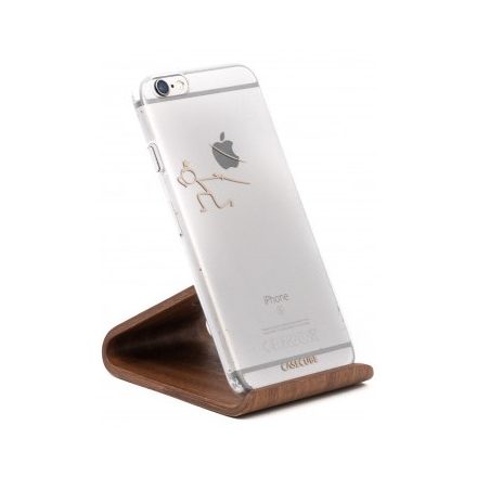 Casecube - iPhone 6/6S Applefun szilikon tok - átlátszó