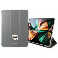   Lagerfeld KLFC11OKHG Karl Lagerfeld Head Saffiano tok iPad Pro 11 ezüst