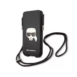   Karl Lagerfeld univerzális zsebtáska fekete S/M (KLHCP12MOPHKHK)