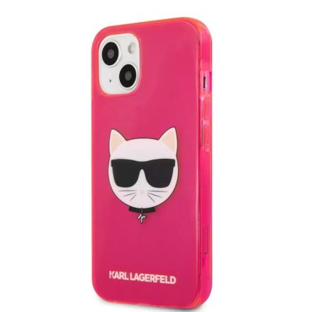 Karl Lagerfeld tok pink (KLHCP13SCHTRP) Apple Iphone 13 Mini készülékhez