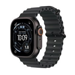   Apple Watch Ultra 3 GPS+Cellular 49mm Black Titanium with Black Ocean Band (MF0J4QH/A)