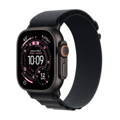   Apple Watch Ultra 3 GPS+Cellular 49mm Black Titanium with Alpine Loop Strap - Medium (MF0V4QH/A)