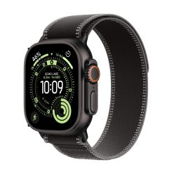   Apple Watch Ultra 3 GPS+Cellular 49mm Black Titanium with Charcoal Loop Strap - M/L MF1H4QH/A)