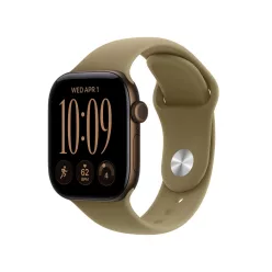   Apple Watch Series 12 GPS 42mm Sötét bronz alumíniumtok, olíva sportszíjjal - M/L (MJEG4MP/A)