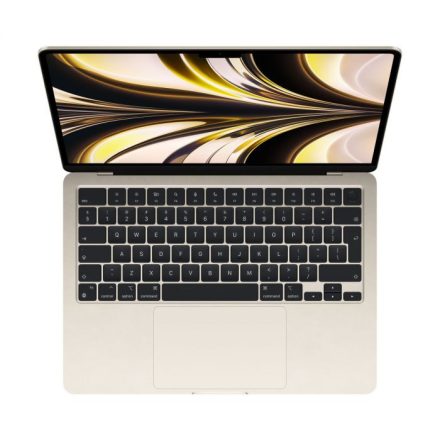 Apple MacBook Air 15" 2022 M2 Chip 8GB RAM 10C GPU 256GB SSD - Starlight - EU billentyűzettel (MLY13)