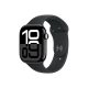 Apple Watch Series 10 GPS 42 mm Kozmoszfekete alumíniumtok, fekete sportszíj - M/L (MWWF3QH/A)