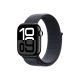 Apple Watch Series 10 GPS 46 mm Kozmoszfekete alumíniumtok, tinta sportpánt (MWWR3QH/A)