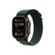 Apple Watch Ultra 2 GPS+Cellular 49mm Black Titanium with Alpine Loop Strap Green - L (MX4T3CM/A)