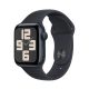 Apple Watch SE (2024) GPS 40mm Midnight Aluminium Case with Sport Band S/M - Midnight (MXE73QH/A)