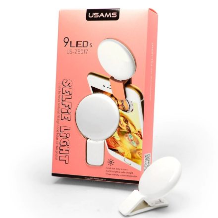 USAMS Selfie light - Fehér