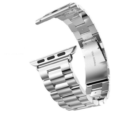 Grand series 3 soros fém rozsdamentes acél óraszíj Apple Watch 38 mm - ezüst