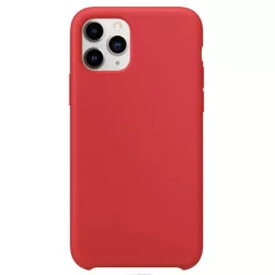 PM - Apple iPhone 11 Pro Max hátlapi szilikon tok - Piros