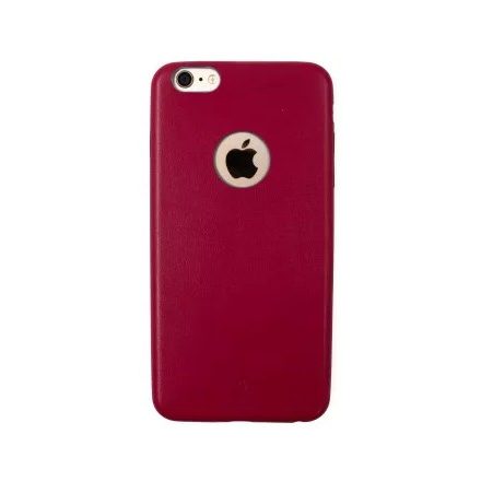 Baseus - iPhone 6 Plus/6S Plus Thin Case 1mm műbőr tok - piros