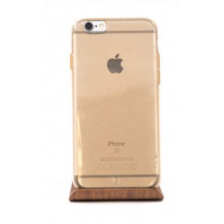Baseus - iPhone 6/6S Slim Case szilikon tok - arany átlátszó