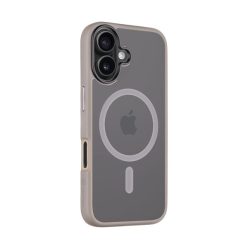   Tactical MagForce Hyperstealth Apple iPhone 16 MagSafe hátlap tok, áttetsző/világosszürke