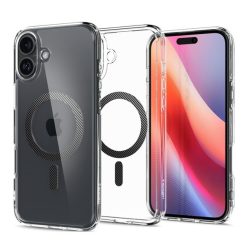   Spigen Ultra Hybrid MagFit Apple iPhone 16 tok, Carbon Fiber MagSafe, fekete