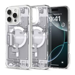  Spigen Ultra Hybrid MagFit Apple iPhone 16 Pro Max tok, Neo One MagSafe, átlátszó