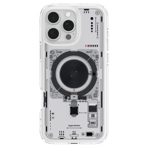 Spigen Ultra Hybrid MagFit Apple iPhone 16 Pro Max tok, MagSafe, Neo One, átlátszó