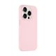 Tactical MagForce Velvet Smoothie Apple iPhone 15 Pro MagSafe tok, Pink Panther, halvány rózsaszín