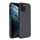 Apple Wooze Liquid Silica Gel iPhone 16 szilikon tok, fekete