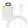 Baseus Superior USB-A - Lightning kábel, 2,4A, 2m, fehér