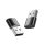 Joyroom S-H152 USB-A-USB-C adapter fekete (2db)