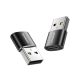 Joyroom S-H152 USB-A-USB-C adapter fekete (2db)