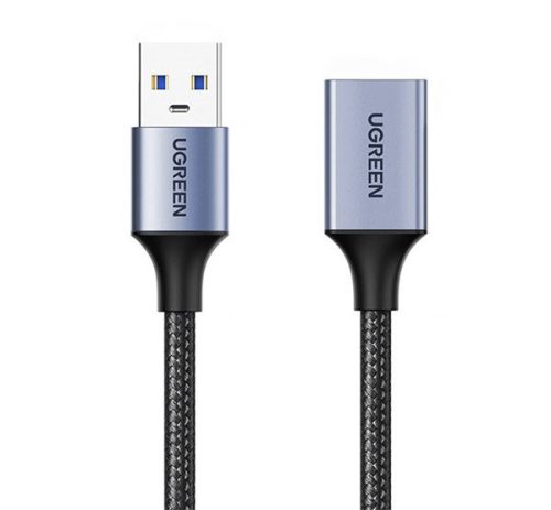 Ugreen USB-A 3.0 hosszabbító kábel, 0,5,m, fekete