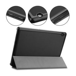   Tactical Book Tri Fold Apple iPad Air 13 ( 2024 / 2025 ), flip tok, fekete