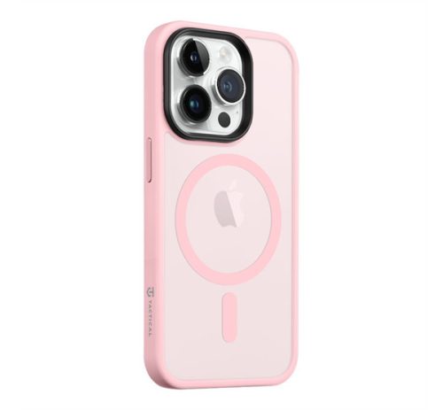 Tactical MagForce Hyperstealth iPhone 14 Pro hátlap tok, áttetsző/rózsaszín