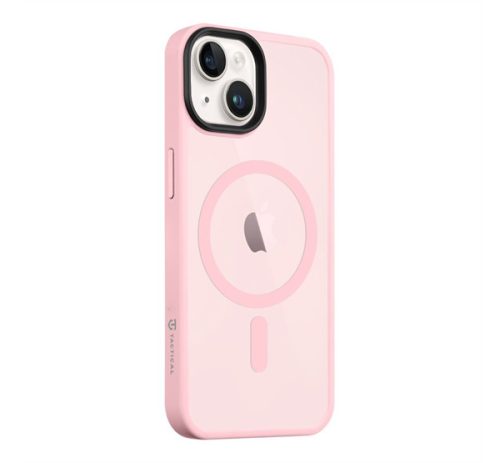 Tactical MagForce Hyperstealth iPhone 14 hátlap tok, áttetsző/rózsaszín
