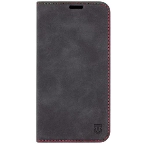 Tactical Xproof Apple iPhone 16e flip/oldalra nyíló tok, fekete