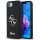 Guess PU Fixed Glitter 4G Metal Logo Apple iPhone 16e hátlap tok, fekete