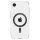 Spigen Ultra Hybrid MagFit Apple iPhone 16e MagSafe tok, Carbon Fiber,  átlátszó-fekete