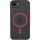 Tactical MagForce Hyperstealth 2.0 Apple iPhone 16e magsafe tok, fekete/piros