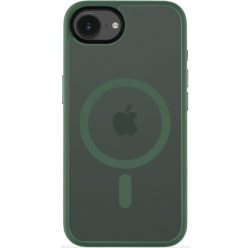   Tactical MagForce Hyperstealth Apple iPhone 16e MagSafe tok, áttetsző/sötétszöld