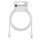 BLUE STAR ECO 2,4 A 27 W USB-C és Lightning kábel PJ72-18-3, 1m, fehér