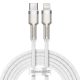 Baseus Cafule USB-C-Lightning kábel, PD, 20 W, 2 m, fehér