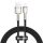 Baseus Cafule USB-Lightning kábel, 2,4A, 1 m, fekete
