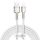 Baseus Cafule USB-Lightning kábel, 2,4A, 2m, fehér