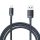 Baseus Crystal Shine USB-Lightning kábel, 2,4A, 2m, fekete