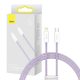 Baseus Dynamic Series USB-C-Lightning kábel, 20 W, 1 m, lila