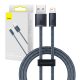 Baseus Dynamic Series USB-Lightning kábel, 2.4A, 1m, szürke